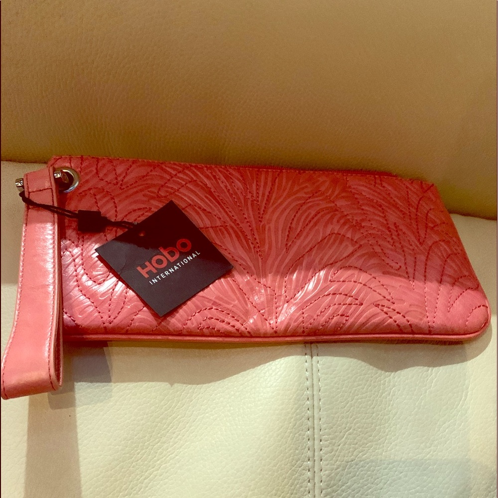 NWT Leather Clutch
